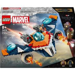 Конструктори LEGO - Конструктор LEGO Super Heroes Marvel «Warbird» Ракети vs. Ронан (76278)