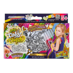 Набори для творчості - Набір для творчості Danko toys My color сlutch із фломастерами (CCL-02-01U)
