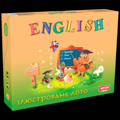 Настільні ігри - Лото "ENGLISH" 0796