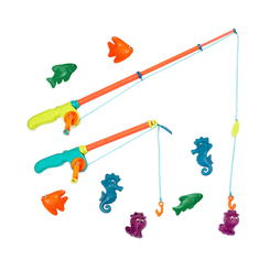 Іграшки для ванни - Ігровий набір Battat Магнітна риболовля змінює колір (BX2056Z)