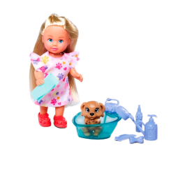 Куклы - Кукла Steffi & Evi Love Эви Купание собачки (5733738)