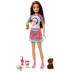 Ляльки - Набір Barbie Смачні розваги Скіппер (FHP61/FHP62)