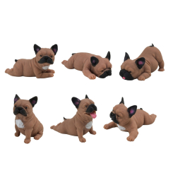 Антистрес іграшки - Іграшка-антистрес YabbaDabba Французьский бульдог білий в асортименті (YD2570/1)