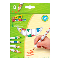 Канцтовари - Набір олівців Crayola Mini Kids Мої перші олівці 8 шт (3678)