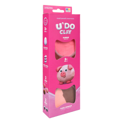 Набор для лепки Strateg Юдо клей Сельские животные Бонни (31085)
