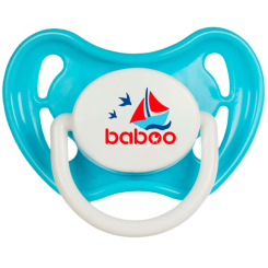 Пустышки и ниблеры - Пустышка Baboo Marine голубая (5-037)
