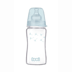 Товари для догляду - Пляшечка скляна Lovi Diamond Glass 250 мл Botanic (74/205)