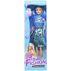 Куклы - Кукла Fashion show в голубом 28 см MIC (Q11-8) (215884)