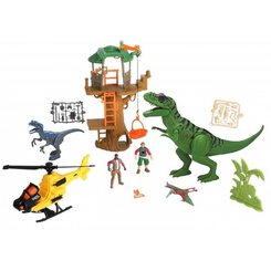 Фигурки животных - ​Игровой набор Chap Mei Dino Valley Dino jungle attack (542076)