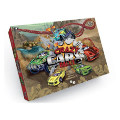 Настільні ігри - Настільна розважальна гра Danko Toys "Crazy Cars Rally" DTG93R (23648)