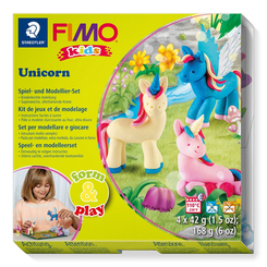 Набори для ліплення - Набір пластики Fimo kids Unicorn (8034 19 LZ)