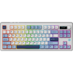 Клавіатура і миші - Клавіатура Ajazz AK870 PLUS-Murad Switch-Blue-White-Dark Blue-3 model-with screen-RGB (AK870-MU-BWD) Клавіатура і миші - Клавіатура Ajazz AK870 PLUS-Murad Switch-Blue-White-Dark Blue-3 model-with screen-RGB (AK870-MU-BWD)