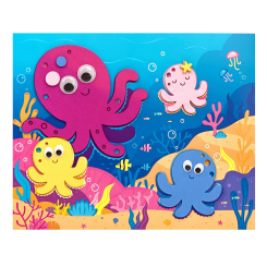 Наборы для творчества - Набор для творчества Apli Krapli Аппликация Осьминожки (4820198701192) Наборы для творчества - Набор для творчества Apli Krapli Аппликация Осьминожки (4820198701192)