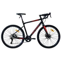 Велосипеды - Велосипед Atlantic Xenon FX 28'' L/21'' Black/Red (5060948062299)