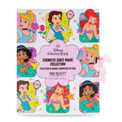 Косметика - Набір тканинних масок Mad Beauty Принцеси Дісней (DPE-16060-6)