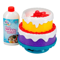 Мильні бульбашки - Набір для мильних бульбашок Fru Blu Іменинний торт (DKF8204)