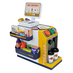 Набори професій - Ігровий набір Країна Іграшок Супермаркет помаранчевий (668-124/125/2) Набори професій - Ігровий набір Країна Іграшок Супермаркет помаранчевий (668-124/125/2)