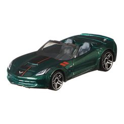 Автотреки - Машинка Hot Wheels 14 Corvette stingray 1:64 (GDG44/GBB74)