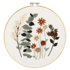 Наборы для творчества - Набор для вышивки гладью Brushme Гербарий спокойствия (EMBR002)