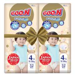 Товары по уходу - Подгузники Goo.N Premium soft L (9-14 кг) 104 штуки (F1010101-155-2) Товары по уходу - Подгузники Goo.N Premium soft L (9-14 кг) 104 штуки (F1010101-155-2)