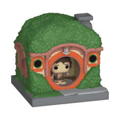 Фігурки персонажів - Набір фігурок ​Funko Pop Bitty Pop Towns Володар перснів Фродо Беґґінс і хатинка (83685)