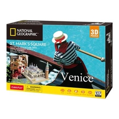 3D пазли - Тривимірний пазл CubicFun National geographic Площа Святого Марка (DS0980h)