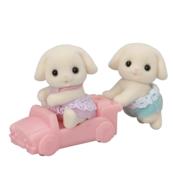 Фигурки животных - Игровой набор Sylvanian Families Цветочные кролики-двойняшки (5737)