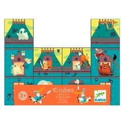 Развивающие игрушки - Набор кубиков Djeco Рыцарский замок (DJ08204)