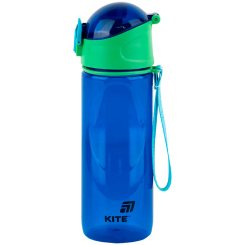 Чашки, стаканы - Бутылка для воды Kite Синяя 530 мл (K25-400-3) Чашки, стаканы - Бутылка для воды Kite Синяя 530 мл (K25-400-3)