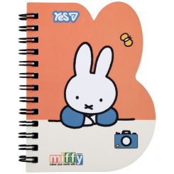 Блокноты - Блокнот Yes Miffy Camera В7 в клетку (152219)