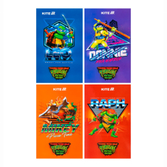 Канцтовары - Блокнот Kite Ninja Turtles A6 в ассортименте (NT25-195)