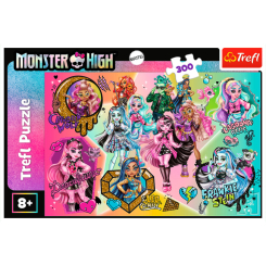 Пазли - Пазл Trefl Monster High Зомбі на вершині 300 елементів (23027) Пазли - Пазл Trefl Monster High Зомбі на вершині 300 елементів (23027)