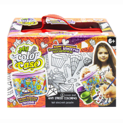 Набори для творчості - Набір для розфарбовування Danko toys My color case Солодощі (COC-01-02U)
