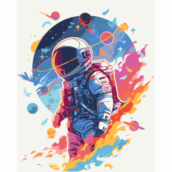 Товары для рисования - Картина по номерам Art Craft Космический исследователь 40 х 50 см (16511-AC)