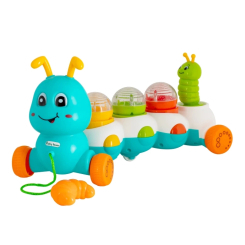 Розвивальні іграшки - ​Іграшка музична Baby Team Повзунчик блакитний (8659/2)