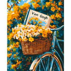Товари для малювання - Картина за номерами Brushme Велосипед Ван Гога 40х50 см (BS54319) Товари для малювання - Картина за номерами Brushme Велосипед Ван Гога 40х50 см (BS54319)