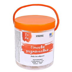 Наборы для творчества - Набор для творчества Strateg Гипсовая раскраска Котик (30943)