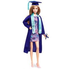 Ляльки - Колекційна лялька Barbie Випускниця (FJH66)