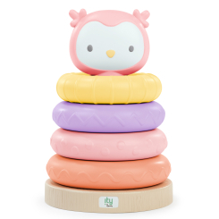 Развивающие игрушки - Іграшка Ingenuity Пірамідка Cutie stacks Nally (16880)