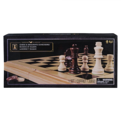 Настільні ігри - Настільна гра Spin Master Шахи та шашки (SM34807/6075860)