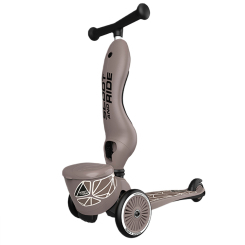 Самокаты - Самокат-беговел Scoot & Ride Highwaykick 1 Lifestyle коричневый (SR-210621-BROWNLINES)