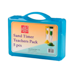 Научные игры, фокусы и опыты - Набор Edu-Toys Песочные часы для учителя 5 шт (GM194)