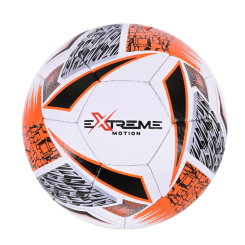 Спортивні активні ігри - М'яч футбольний Extreme motion №5 білий з червоним та чорним (FP097/1) Спортивні активні ігри - М'яч футбольний Extreme motion №5 білий з червоним та чорним (FP097/1)