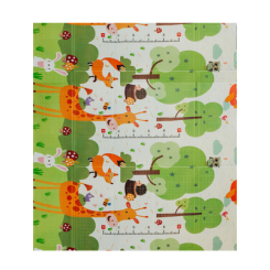 Розвивальні килимки, крісла-качалки - Дитячий складний килимок Poppet Весела жирафа та Загадковий ліс (2036018)
