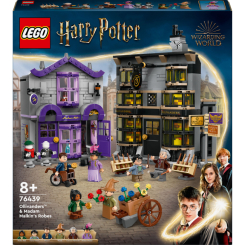 Конструктори LEGO - Конструктор LEGO Harry Potter Крамниці Олівандера й мантій від Мадам Малкін (76439)