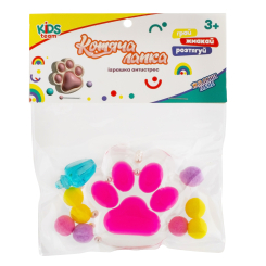 Антистрес іграшки - Іграшка антистрес Kids Team Котяча лапка фуксія (CKS-FB-60971/1)