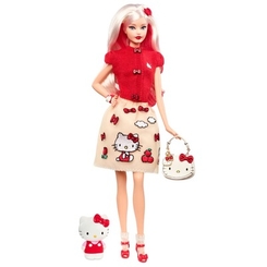 Ляльки - Колекційна лялька Barbie Hello Kitty (DWF58)