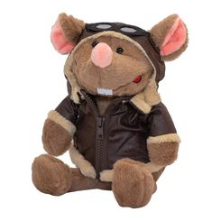 Мягкие животные - Мягкая игрушка Devilon Мышка-пилот 23 см ( M1810323)