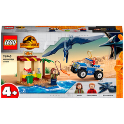 Конструктори LEGO - Конструктор LEGO Jurassic World Погоня за птеранодоном (76943) 