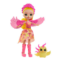 Куклы - Кукла Enchantimals Royal Феникс Фалон с цыпленком Санрайз (GYJ04)